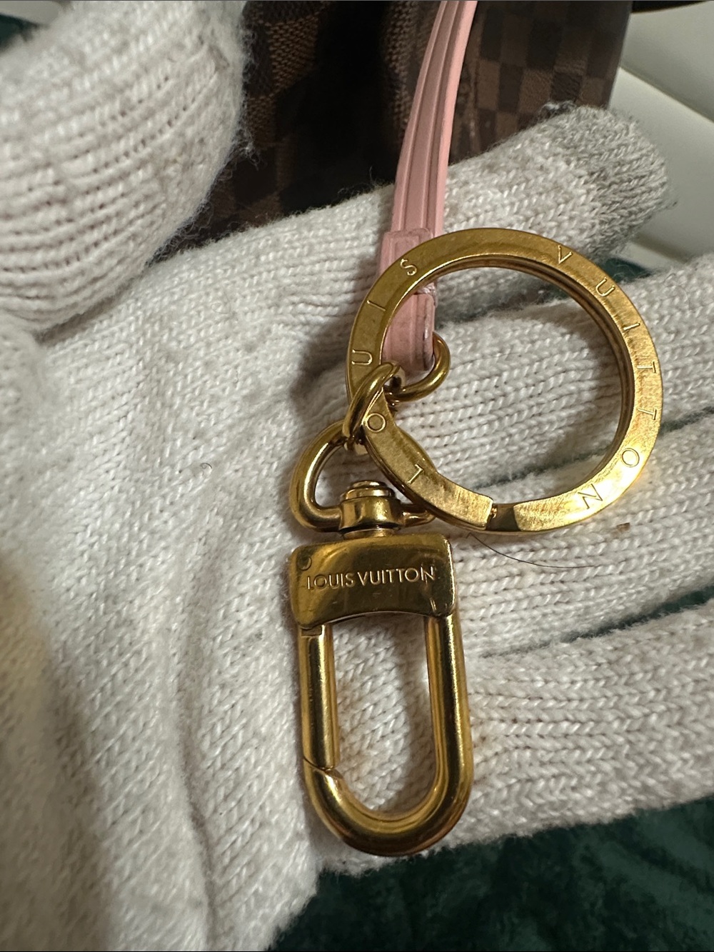 Louis Vuitton Damier Caissa Hobo Bag - Picture 10 of 15
